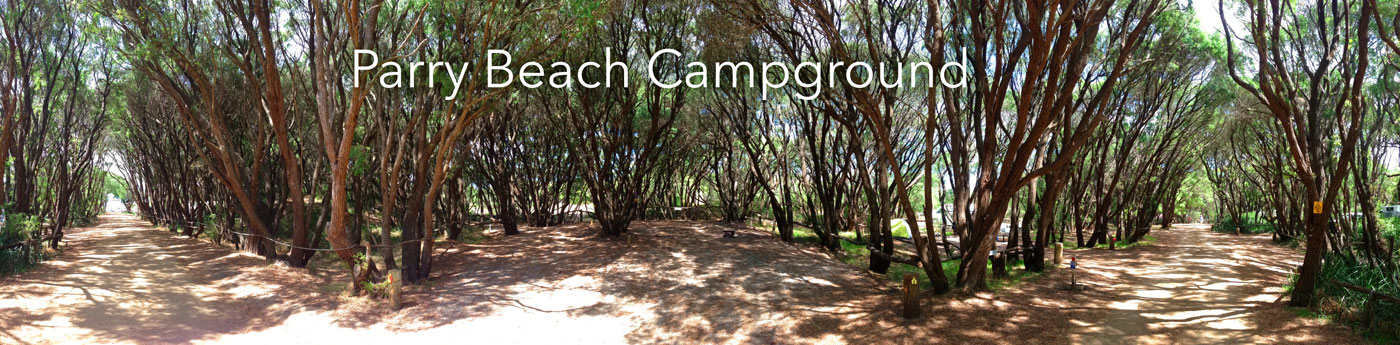 Parrys Beach Campground, Parry Beach