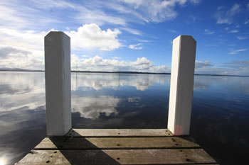 Wilson inlet fishing jetty